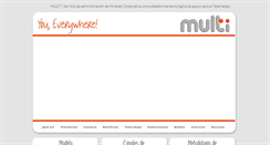 Desktop Screenshot of multi.co