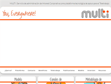 Tablet Screenshot of multi.co