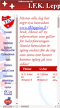 Mobile Screenshot of ifklepplax.multi.fi