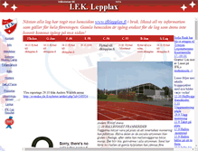Tablet Screenshot of ifklepplax.multi.fi